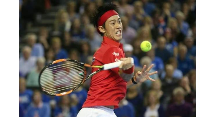 Tennis: Japan give Nishikori Davis Cup day off 