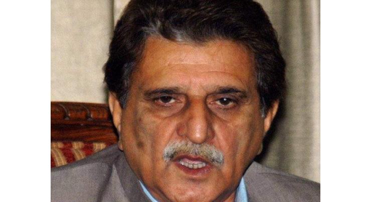 AJK PM urges int'l community to take notice of Indian atrocities 