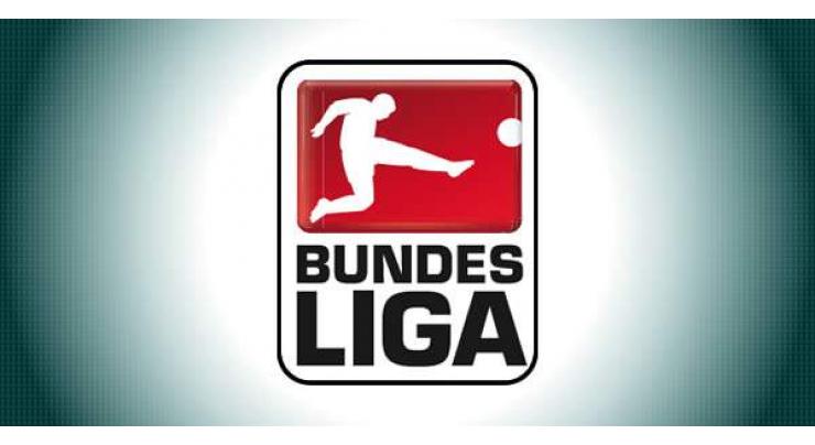 Football: German Bundesliga table 
