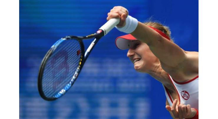 Tennis: Radwanska advances, Vinci falls at Wuhan Open 