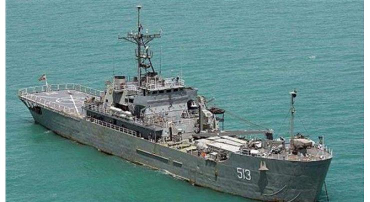Iranian Naval ships arrive Karachi 