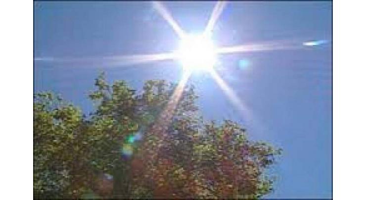 Met Office forecast hot and dry weather