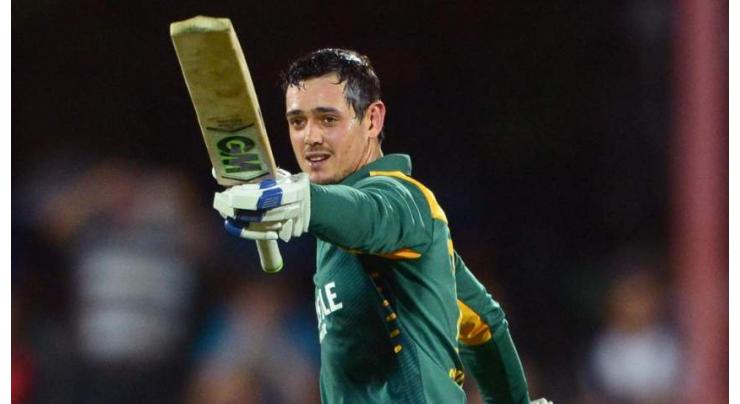 Cricket: De Kock hits 178 as South Africa cruise past Australia 