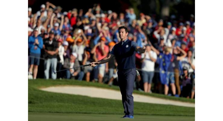 Golf: US clings to 5-3 Ryder Cup lead after Europe fightback 