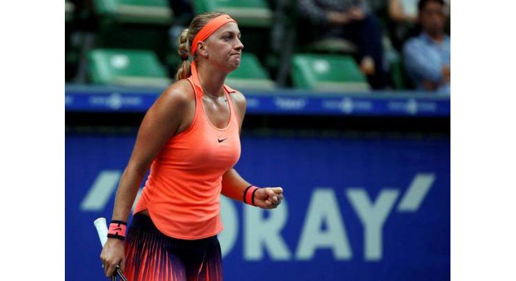 Tennis: Kvitova ends title drought with Wuhan win 