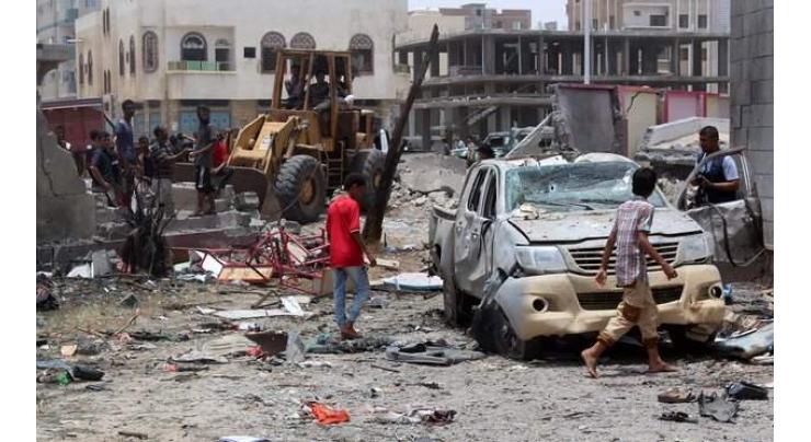 Bomb kills civilian in Yemen's Aden 