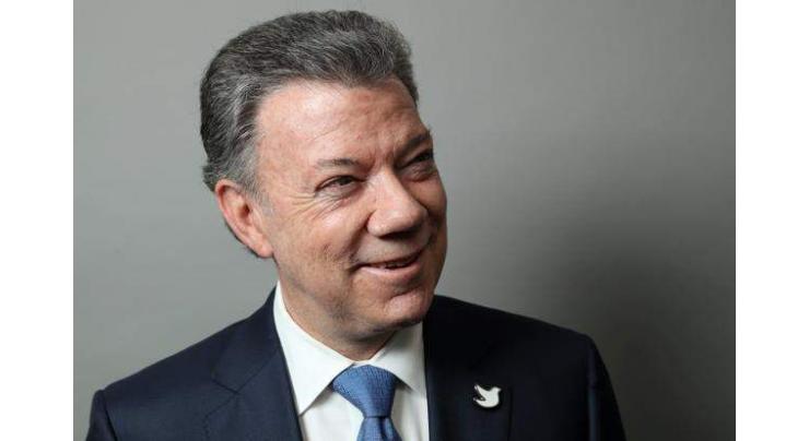 Colombia's Santos dedicates Nobel prize to conflict victims 