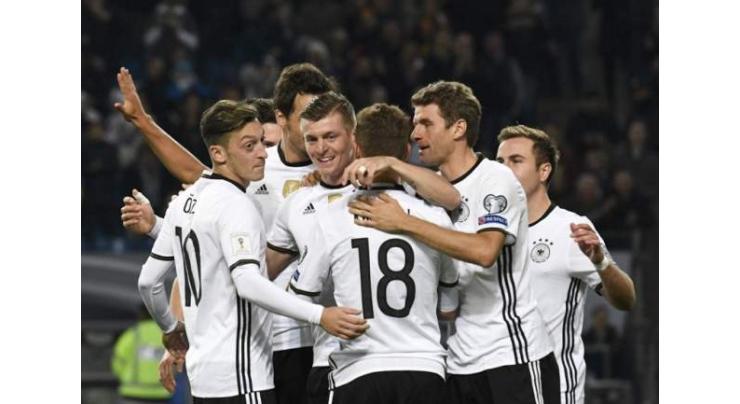 Football: Germany target 'Perfect 12' on road to Russia 