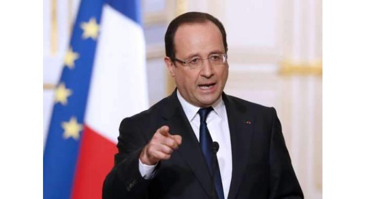 Hollande says will meet Putin 'any time' to 'further peace' 