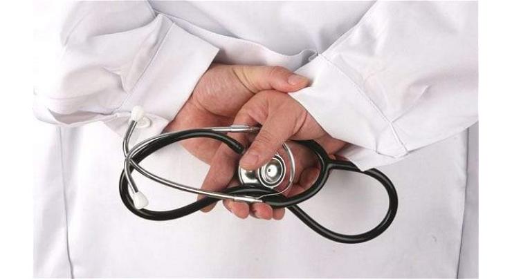 Medical academics protest against non-payment of salaries 