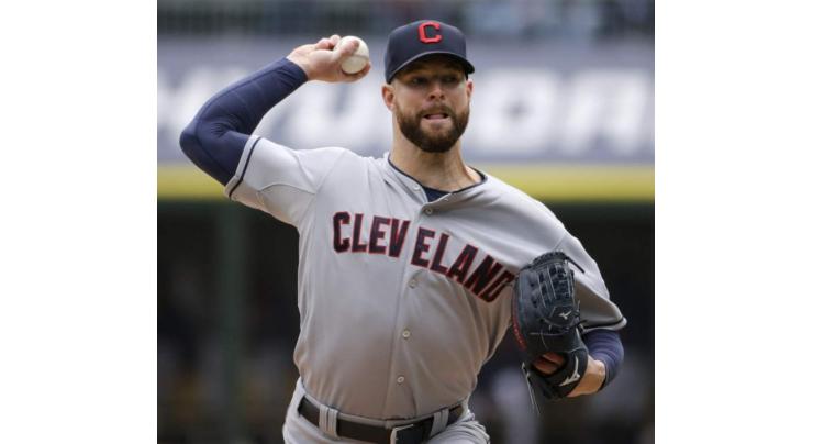 Baseball: Indians counting on more heroics from Kluber, Perez 