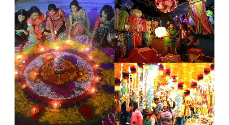 Diwali preparations in full swing in Mirpurkhas 