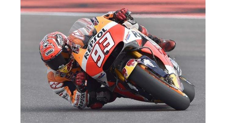 Marquez sets pace in Malaysia practice 