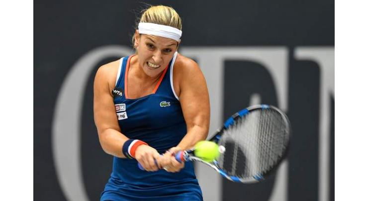 Tennis: Cibulkova climbs to third 