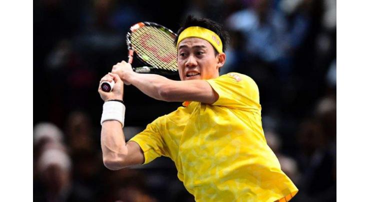 Tennis: Nishikori lands milestone win in Paris 