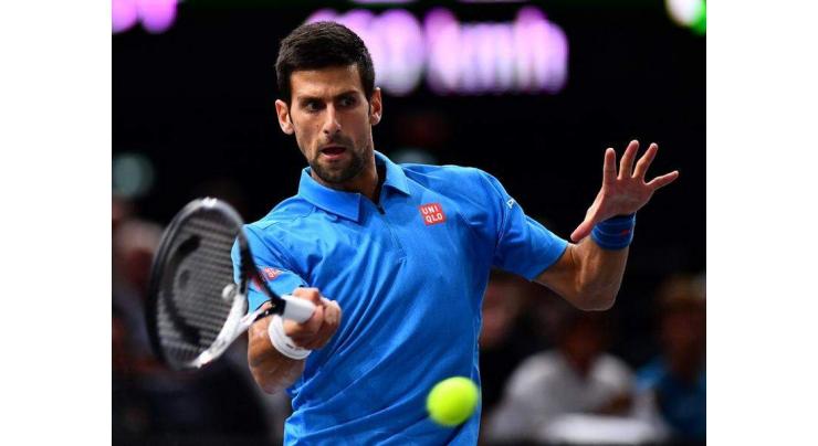 Tennis: Djokovic marches into Paris Masters third round 