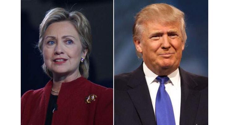 US presidential race tightens, Clinton still ahead 