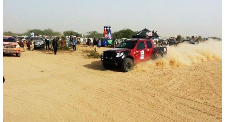 Qualifying round of Thal jeep rally completed 