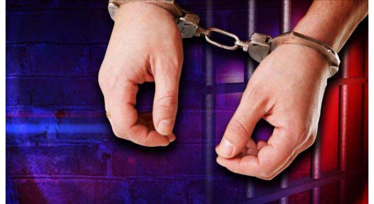 Eight POs among 82 arrested 