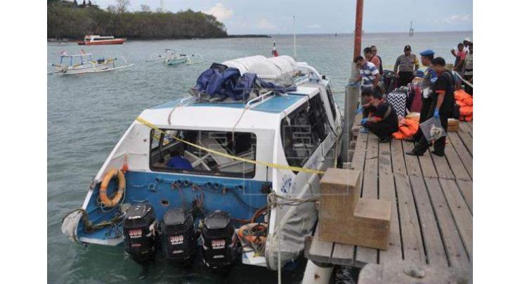 Japanese tourist, Indonesians die in latest Bali boat accident 