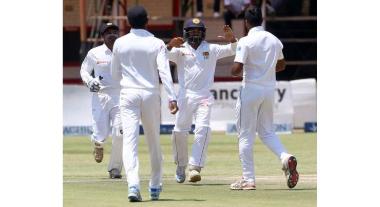 Cricket: Zimbabwe v Sri Lanka Test scoreboard at Tea 