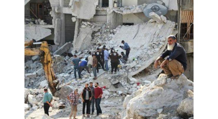 Raid kills 7 children in Syria rebel bastion: monitor 