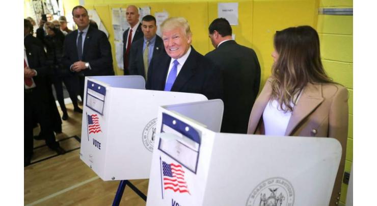 Trump casts vote in historic US election 