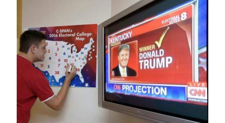 US Election Night: Electoral college count 