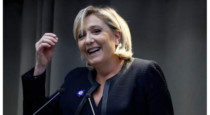 French far-right's Le Pen congratulates Trump for poll lead: Twitter 