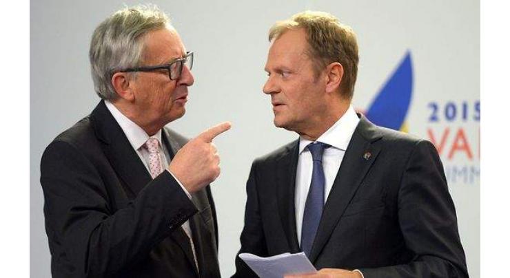 Tusk, Juncker invite Trump to EU summit 'at earliest convenience': letter 