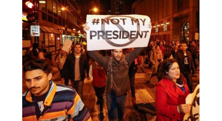 Trump election win sparks protests across US 