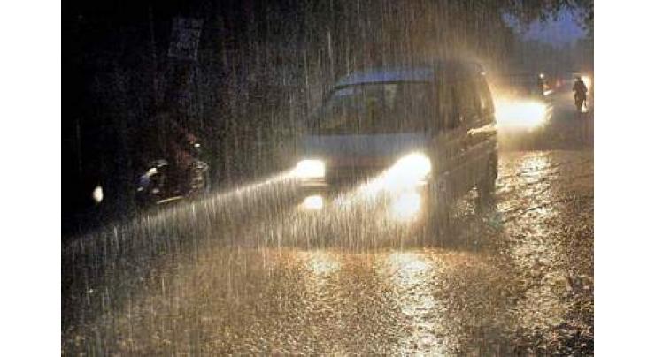 Light rain-thunderstorm likely at scattered places 