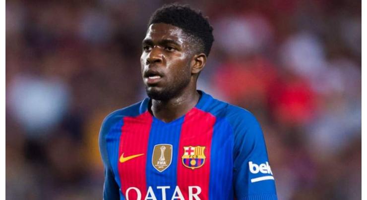 Football: Barcelona's Umtiti out for three weeks 