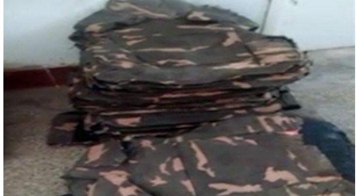 Rangers recover 190 bullet-proof jackets 