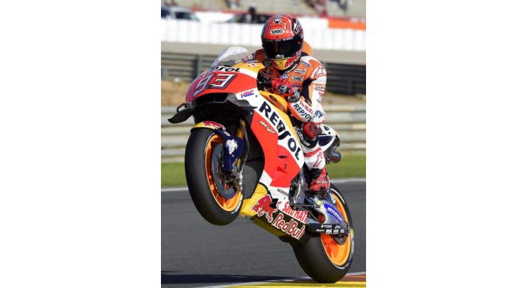 Motorcycling: Marquez fastest in Valencia free practice 