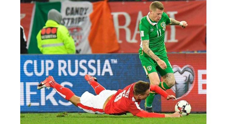 Irish stun Austria as Iceland go down in Croatia 