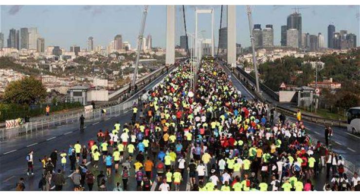 Thousands run in 38th Vodafone Istanbul Marathon 