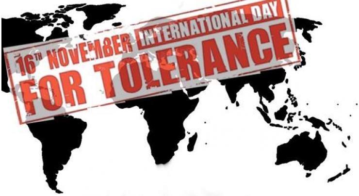 Int'l Day for Tolerance to be marked tomorrow 