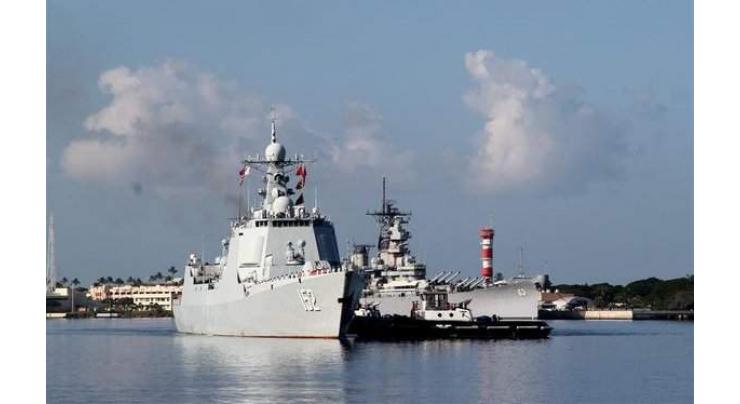 Chinese Navy Flotilla arrives to participate in bilateral exercise 