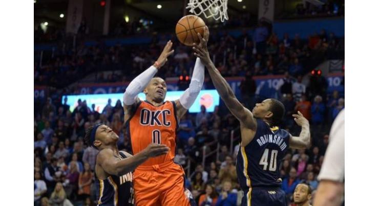 NBA: Teague lifts Pacers over Thunder despite Westbrook heroics 