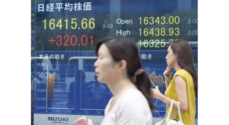 Asia markets build on gains after Wall Street record 