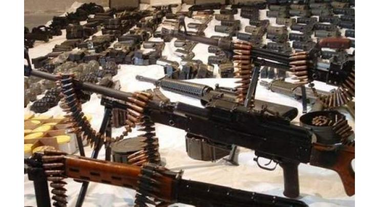 Rangers recover huge quantity of arms, ammunition 