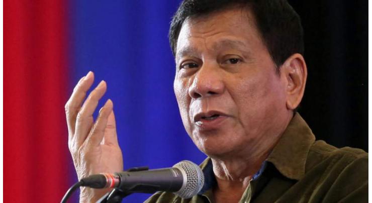 Talks, not war may solve Philippine conflict: Duterte 