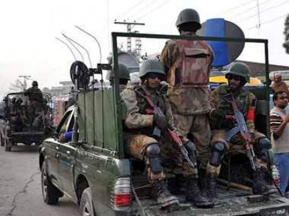قوات الأمن الباكستانية تعلن قضاء على تسعة إرهابيين