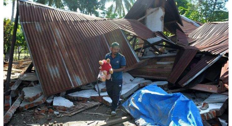 Everything destroyed': Indonesians face quake destruction 