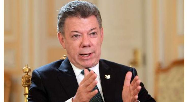  Nobel prize was incentive in Colombia peace: Santos 