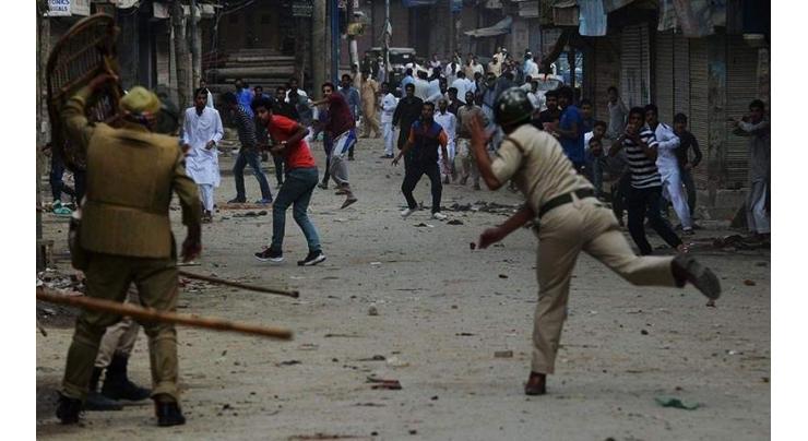 Youth forum protests HR violations in held Kashmir 