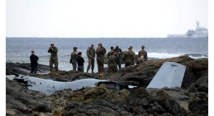 US Osprey flights in Japan halted after crash 