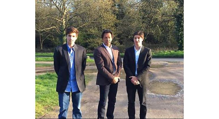 Khan’s sons to spend holidays in Pakistan