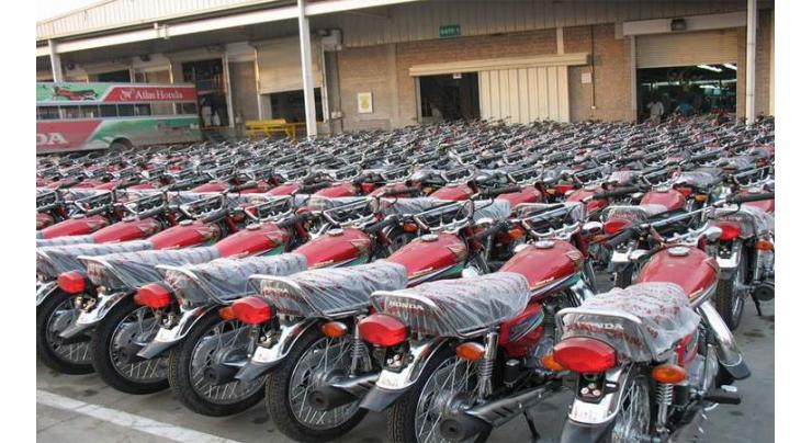Motorcycle production goes up by 15% in 3 months 